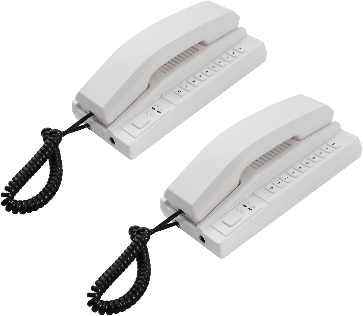 Intercoms Wireless for Home 2 Pack, Wireless Intercom System, Two Way Real-time Intercom Phone with 3280 Feet Range,Easy to Use Office Intercoms for Business