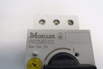 MOELLER PKZM0-2.5 1HP 1.6-2.5A AMP Manual Motor Starter D528461