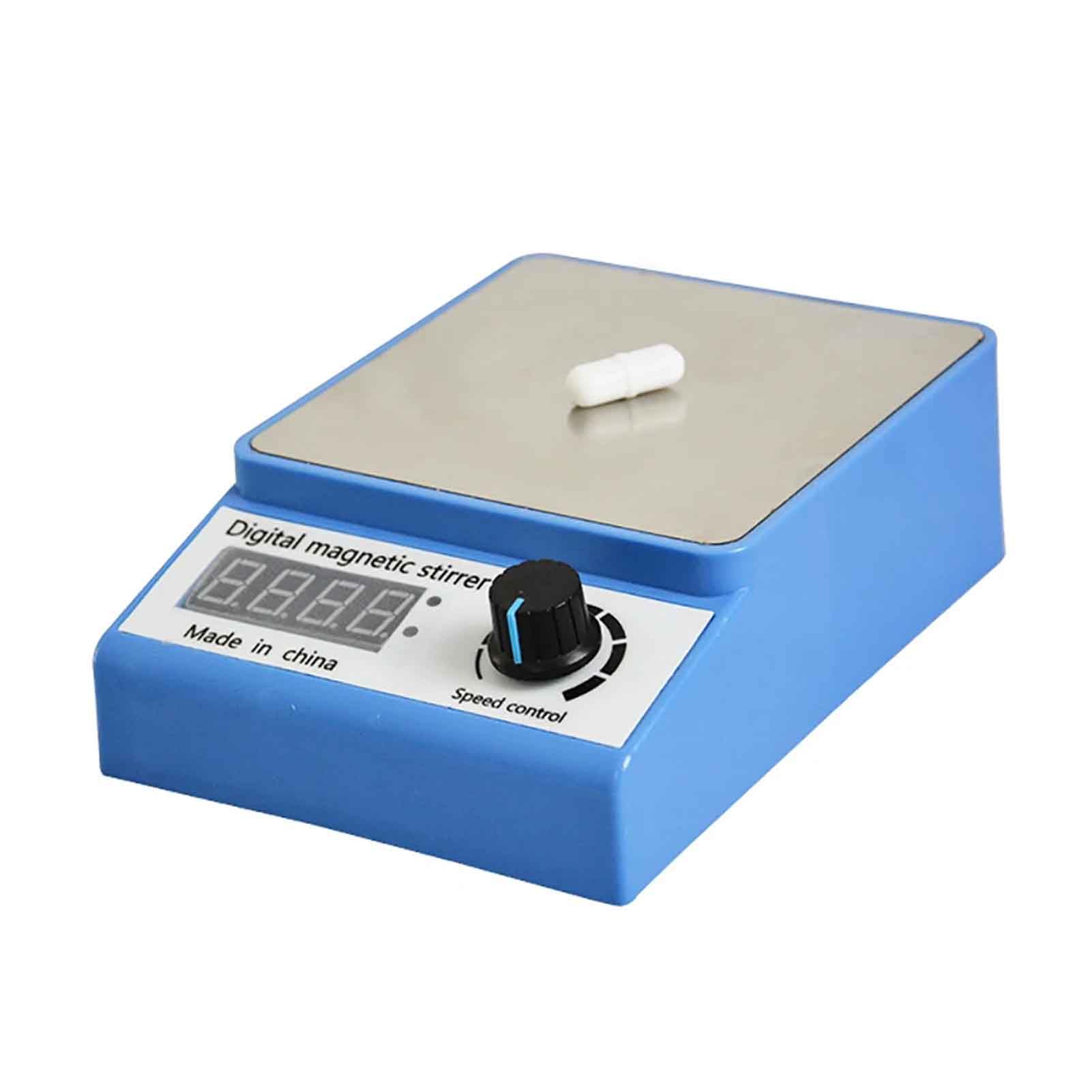 iDili AC 100-240V Magnetic Stirrer Digital Dispaly Max 3000ML Laboratory Stirrer Mixer Plate Control Blender Machine 25W ZGCJ-3A