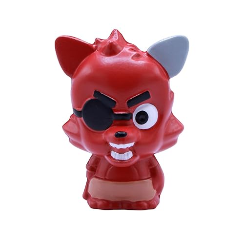 Miniatura 5 de Five Nights at Freddy's SquishMe - FNAF Action Figures Set - Fazbear Figures (Freddy, Chica, Bonnie, Golden Freddy, Foxy, and the puppet), FNAF