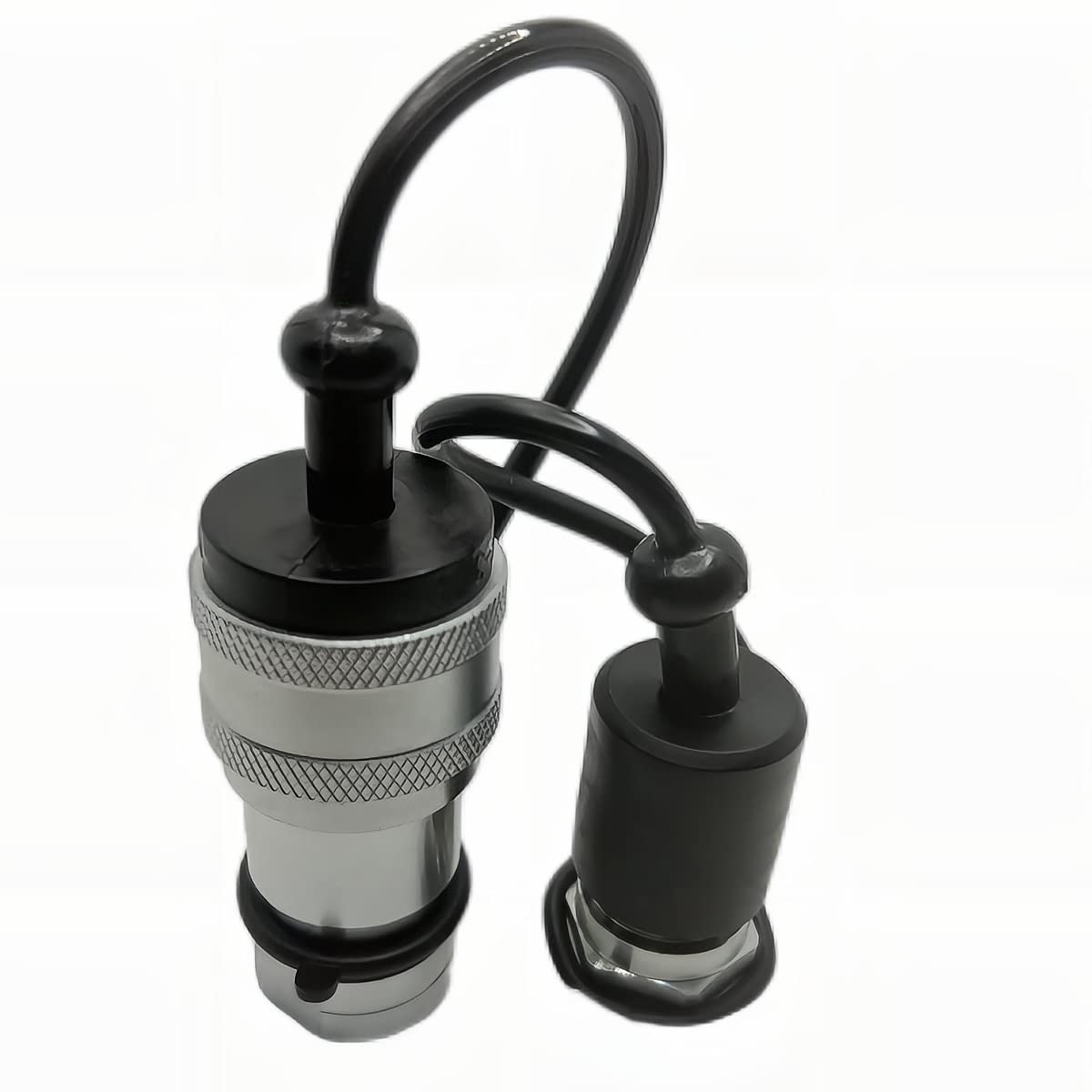 3/4" NPT ISO7241-B Hydraulische Schnellkupplung und -trennung, Schnellverschlusskupplungssatz mit Staubkappen H6-63/62