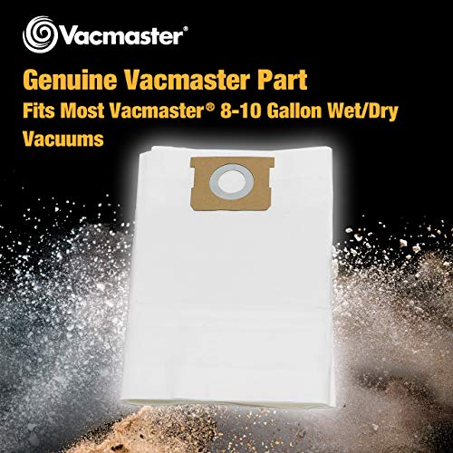 Image of Vacmaster Standard Vacuum Cleaner Bag 8-10 Gallon Genuine Vacmaster Part 3pcs per Pack Original (Pack of 2)