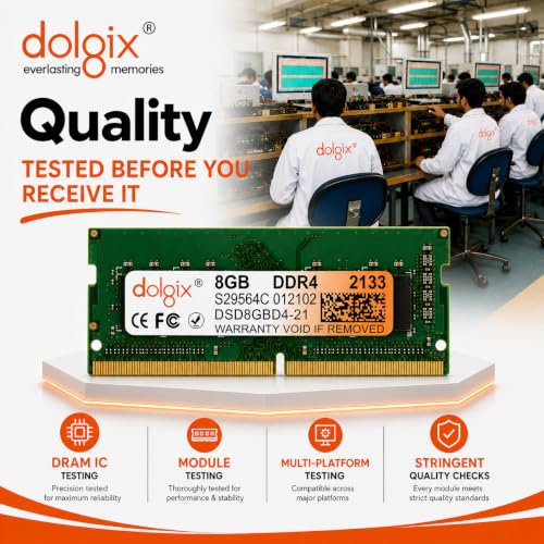 Dolgix 8GB DDR4 2133MHz Laptop RAM - Image 3