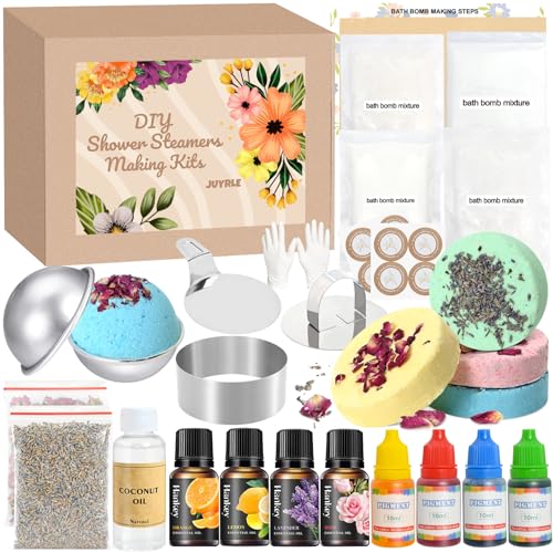 JUYRLE Bath Bomb Kit - 49Pcs