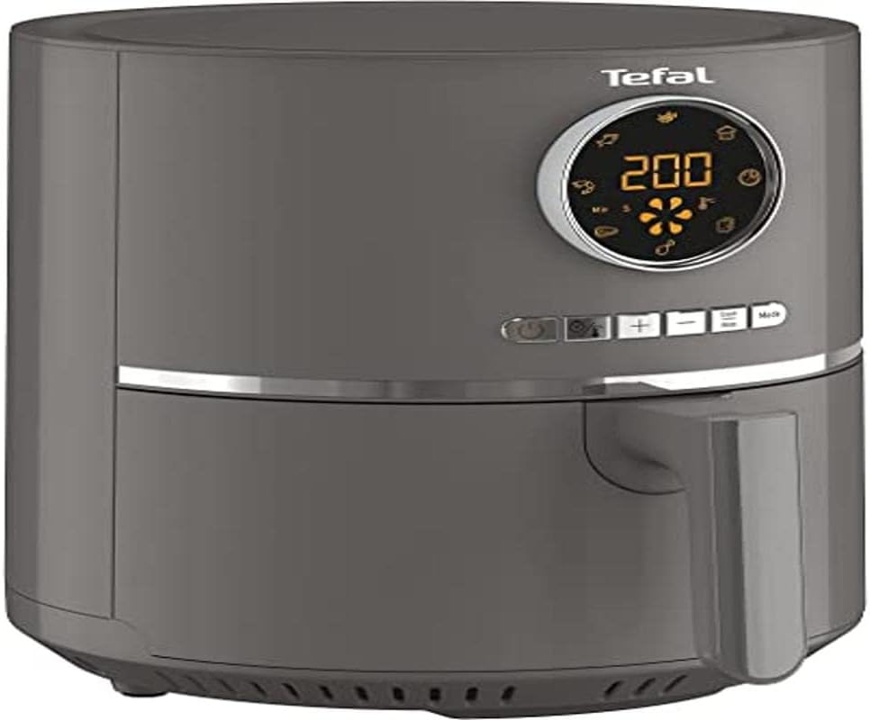 Tefal EY111B Airfry Ultra Digital - Friggitrice ad aria calda | 4 opzioni di cottura (friggere, arrostire, grigliare, cuocere) | Capacità: 1,2 kg | temperatura regolabile | timer, grigio Tefal EY111B Airfry Ultra Digital - Friggitrice ad aria calda | 4 opzioni di cottura (friggere, arrostire, grigliare, cuocere) | Capacità: 1,2 kg | temperatura regolabile | timer, grigio