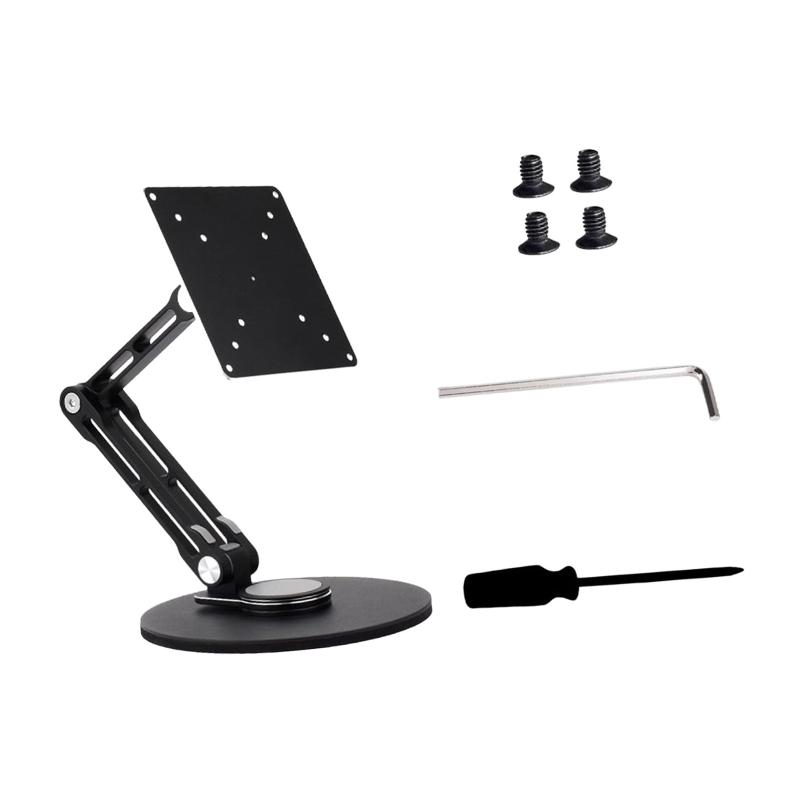 Supporto per Tablet Supporto per Desktop Girevole a 360 Gradi per Ufficio Comodo Supporto per Display Mobile per Giochi Braccio per Monitor Rotante Regolabile Ricambio