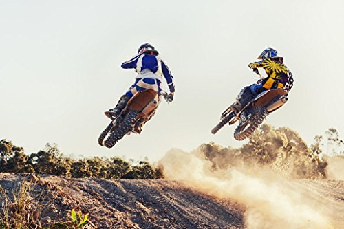 Laminated Motocross Racing Wall Art Prints Room...