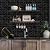 Vamos Tile Black Peel and Stick Tile Backsplash, 12"x12" 10-Sheet Stick on Wall Tiles,Self Adhesive Tile Sticker for Kitchen Backsplash and Bathroom(Black)