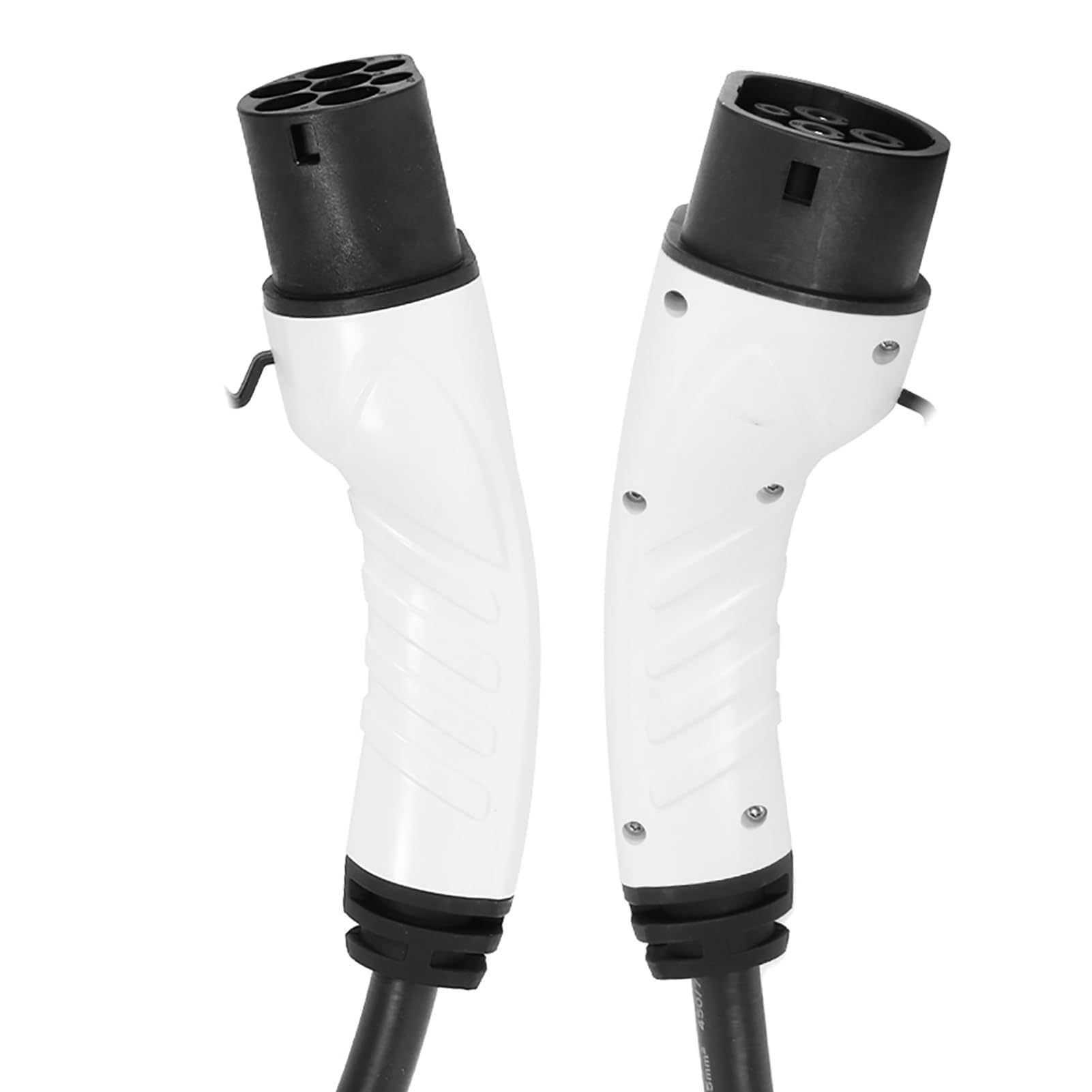 Cargador EVSE Estación de Carga para Automóvil Eléctrico con Conectores Chapados en Plata de Aleación de Cobre Cable de 16.4 Pies 220 V A 250 V 16 A Carga Rápida para el Hogar Garaje