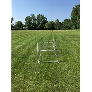   Dog-Agility-Travel-Jump-Set-4-Bar-Jumps-total-with-adjustable-jump-bar-and-dog-agility-jump-cups