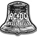 AC/DC METALL PIN # 32 HELLS BELLS ANSTECKER BADGE BUTTON - 4x3cm