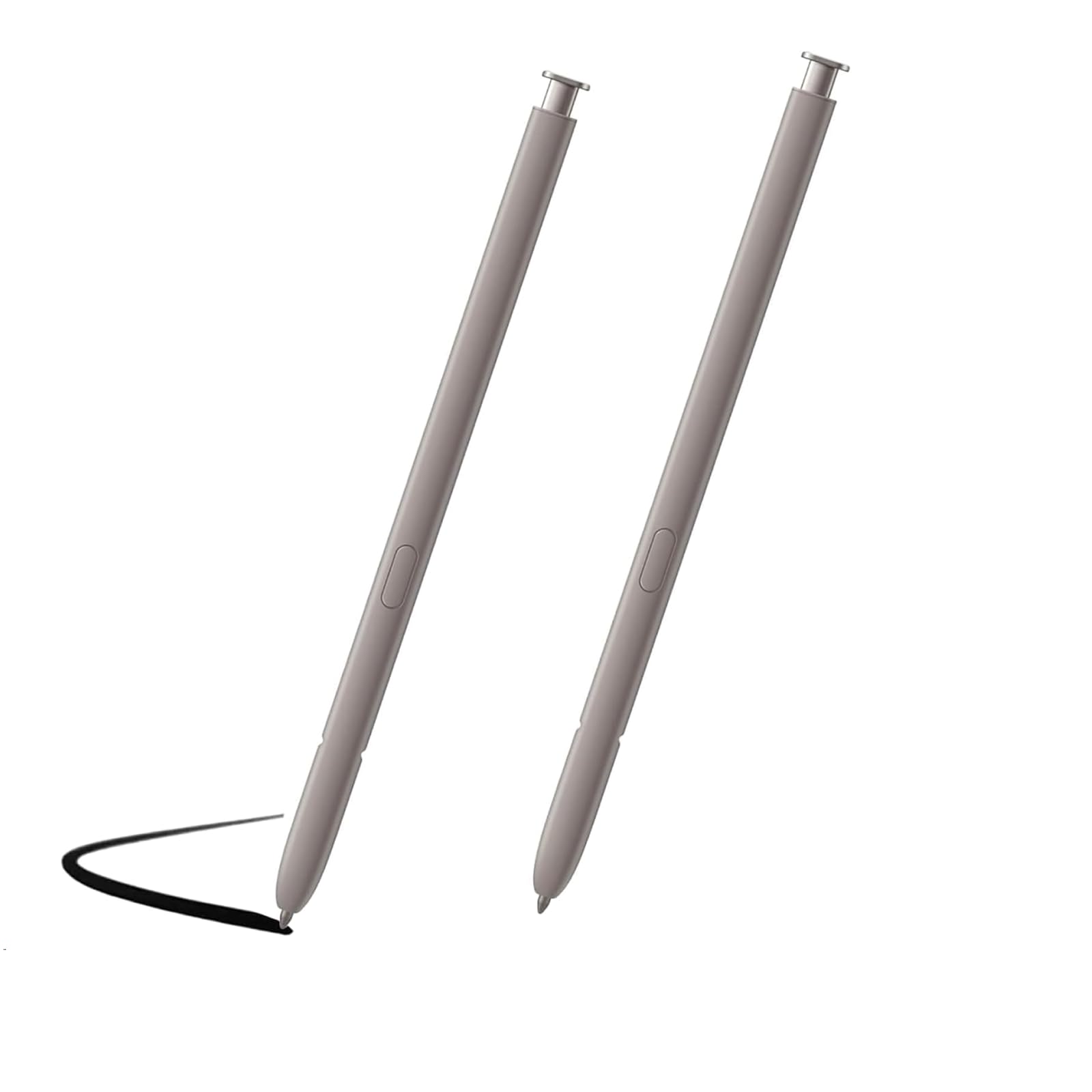 2 Pack Galaxy S24 Ultra S Pen Replacement for Samsung Galaxy S24 Ultra 5G Stylus Pen Galaxy S24 Ultra Stylus Pen for Samsung Galaxy S24 Ultra S24 Ultra S Pen for Samsung Galaxy S24 Ultra(Light Gray)