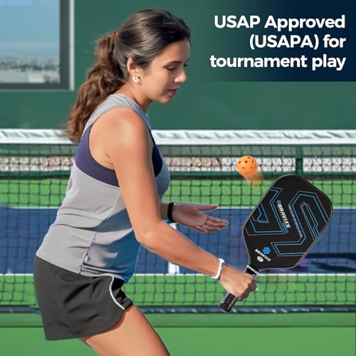 Bravixs Pickleball Paddles Set Of 2 Usapa Approved T700 Raw Carbon Fiber Pickleball Paddle thumb #4