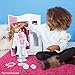 Adora Amazon Exclusive Amazing Girls Accessories, Pajama Outfit with Satin PJ Button Shirt, Fuzzy Slippers and Three Spa Face Masks Birthday Gift for Ages 6+ - Spa Day Jammie Set