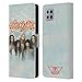 Head Case Designs Offiziell Zugelassen Aerosmith Logo Aufkleber Klassisches Leder Brieftaschen Handyhülle Hülle Huelle kompatibel mit Samsung Galaxy A42 5G (2020)