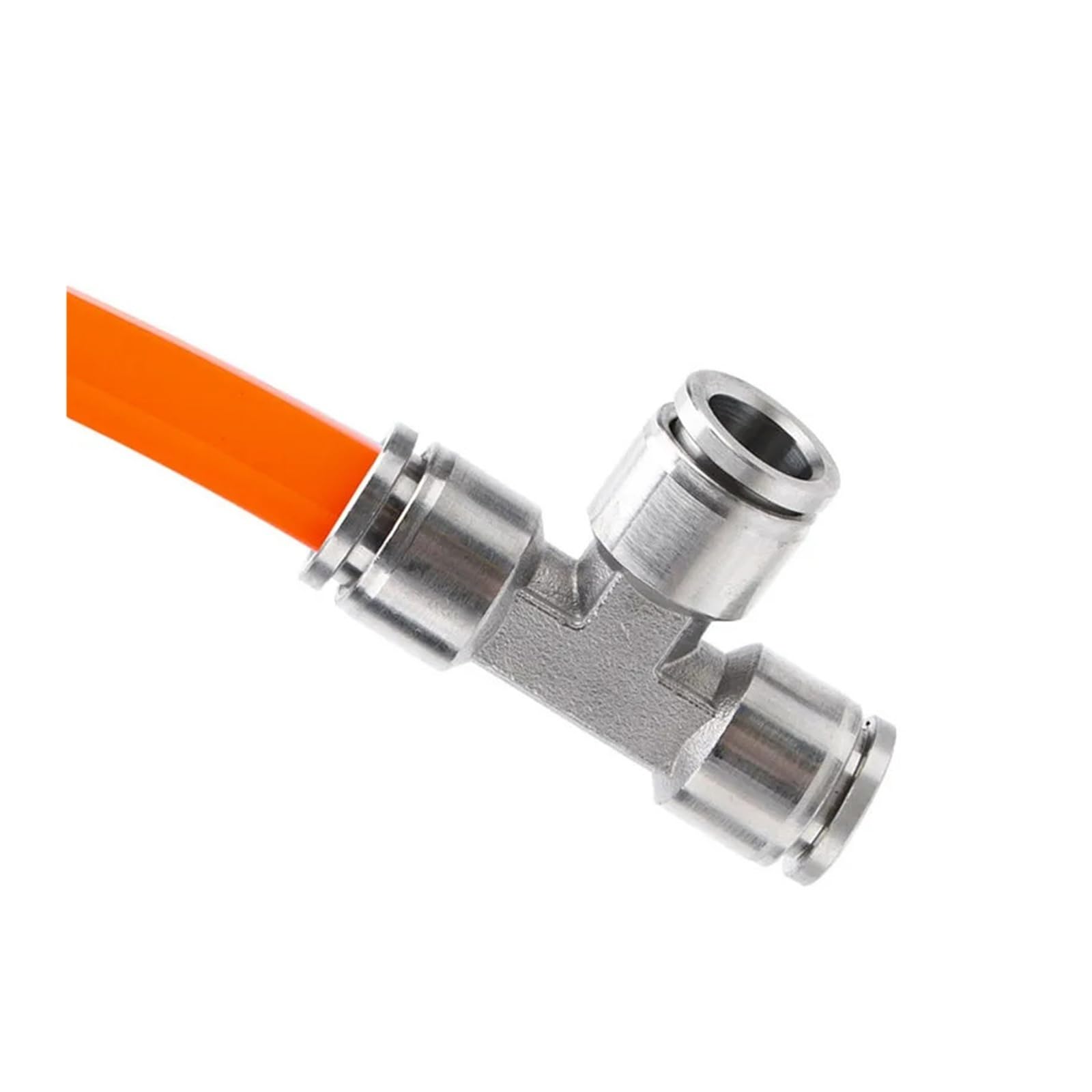 ZS Hardware Attacco rapido pneumatico metallico in acciaio inossidabile 304 | PU PV PE PY PZA SA PM Connettore for tubo dell'aria a spinta da 4-16 mm(PY,16mm)
