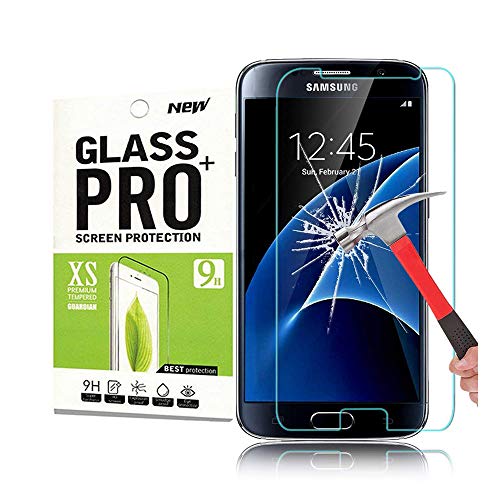 for Galaxy S7 Tempered Glass Screen Protector[2-Pack],maxdemo[9H Hardness][Bubble-Free][Anti-Scratch] Glass Screen Protector for Samsung Galaxy S7