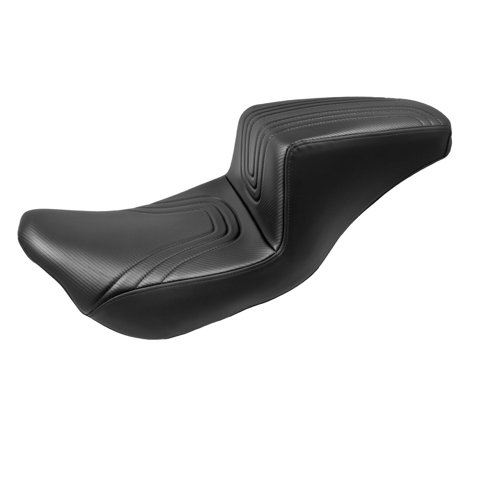 Do Touring Street Electra Glide Road Glide FLHR 2009-23 Siedzisko | Podwójna poduszka do siedzenia motocykla(Black line Seat)