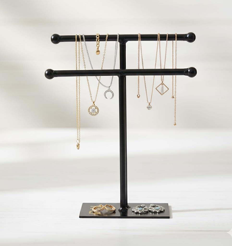 Ira Double -T Hand Towel and Accessories Stand 1