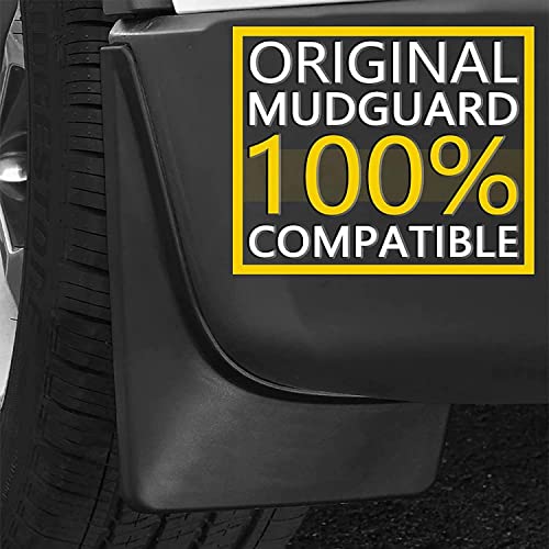 Image of Car Mudguard Mud Flaps for 2025 Mitsubishi Eclipse Cross 2018-2024 (No SEL Models) Custom Front and Rear Mudflaps Splash Guards Fender Flares Kit 4-PC,Send 1 Car Wash Towel