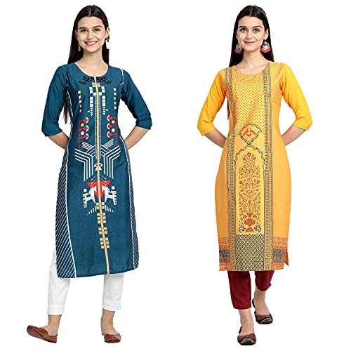 Image of Women's Crepe Regular Kurta