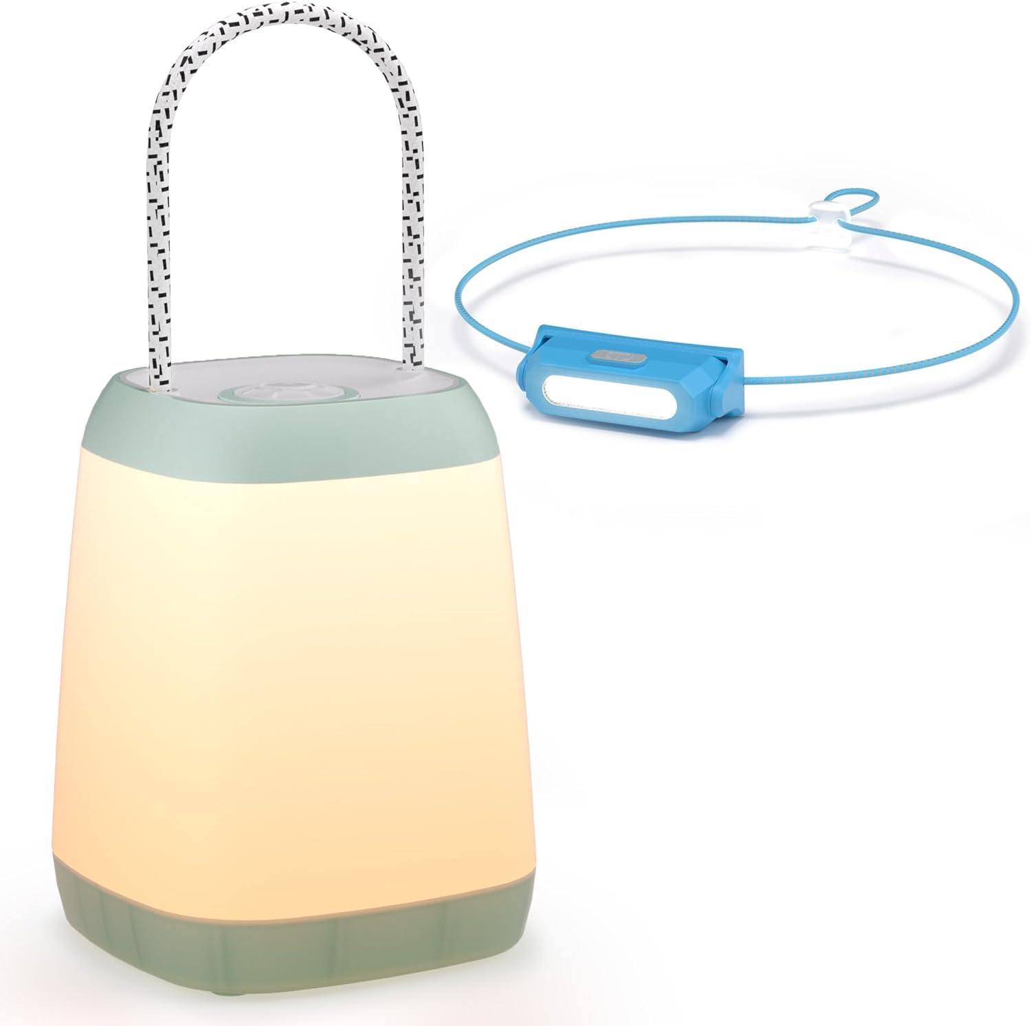 2-pak lampek kempingowych LED zasilany baterią latarnia kempingowa LED