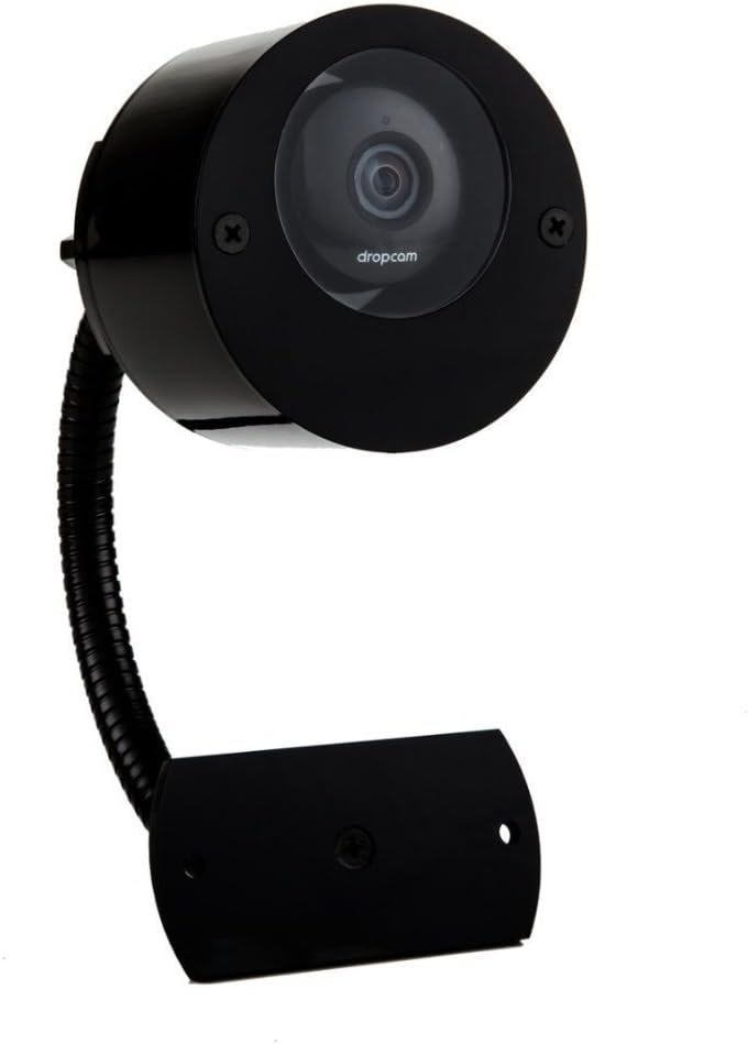 [COMBO] DropOptics Nest Cam & Dropcam Pro Gooseneck Mounting Arm + Case for Outdoor Dropcam Case Mounting