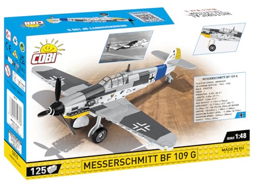 Cobi - Zweiter Weltkrieg - Messerschmitt BF 109 G 125 Stück Ungarn/Spielzeug