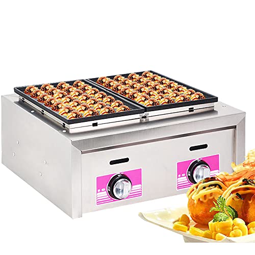 Máquina de Takoyaki a Gas con 56 Huecos Antiadherente miniatura 1