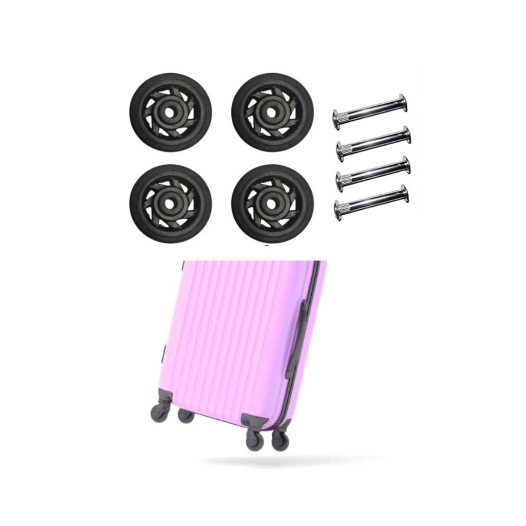 Pack of 4 Luggage Replacement Wheels 4.5 cm-image-10