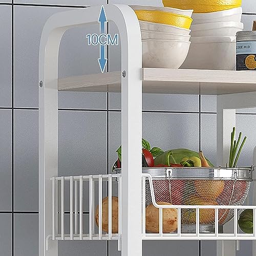 Étagère à micro-ondes pour libérer votre plan de travail et cuisiner sans stress - 4