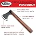 SZCO Supplies Throwing Tomahawk Axe, Black