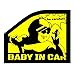 <BABY IN CAR>ステッカー 1枚 事故・煽り防止対策 窓型