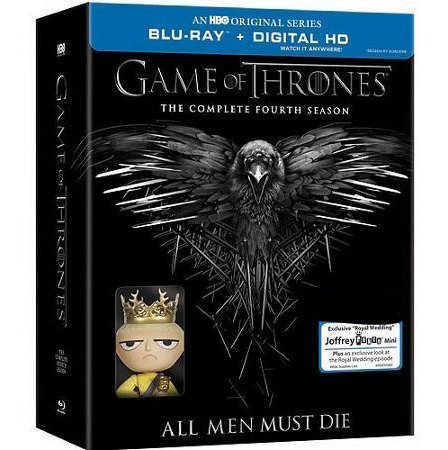 Game of Thrones - The Complete Fourth Season with Exclusive "Royal Wedding" Joffrey Funko Mini Figurine