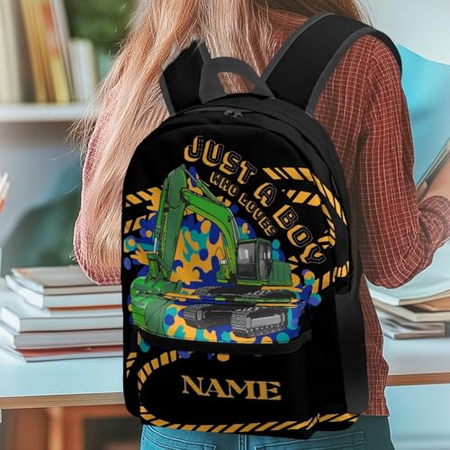 Wdktrgetd Car Pattern Custom Backpack