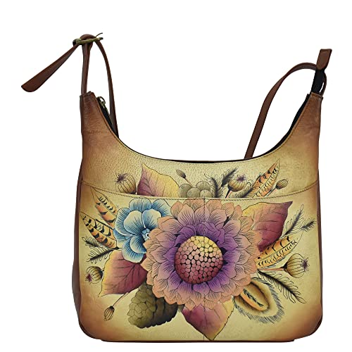 Anna by Anuschka Medium Shopper Bag, Rustic Bouquet
