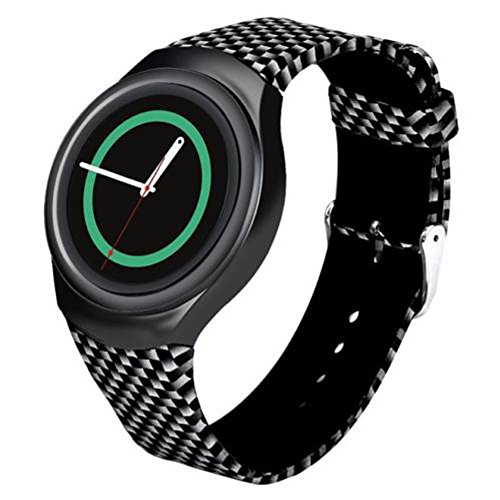Linkshare Replacement for Samsung Gear S2 Smart Watch SM-R720 SM-R730 Soft Silicone Sport Band Version Mosaic