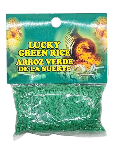 Lucky Green Rice 1 oz- for Abundance, Open Road, Prosperity, Growth, Money, and Luck (1)