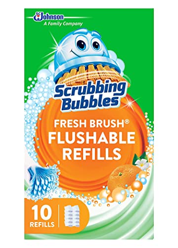 Scrubbing Bubbles Citrus Action Toilet Cleaner Refill Pads, 10 CT