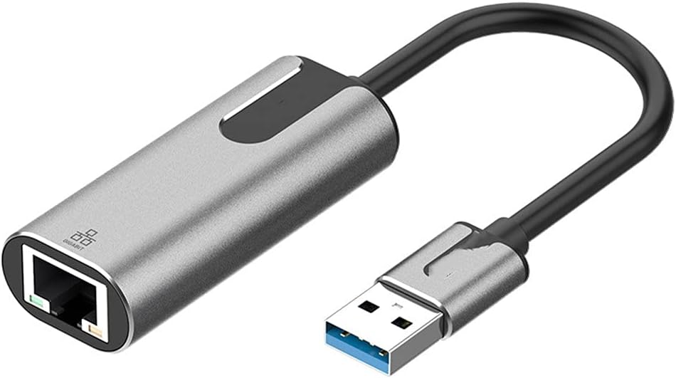 USB Ethernet Adapter USB 3.0 2.0 Network Card to RJ45 3/S Set-top Box Switch Ethernet USB (Color : As Shown, Size : One Size) (As Shown One Size)