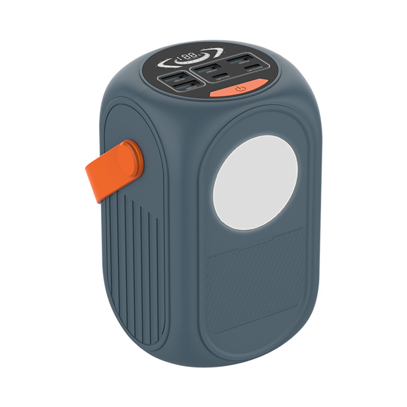 Tesoro di Ricarica Portatile Multifunzionale, Alimentatore Mobile ad Alta Potenza da 80 W 60.000 mAh per Fornire Alimentazione affidabile per la Tua Attrezzatura,Blue