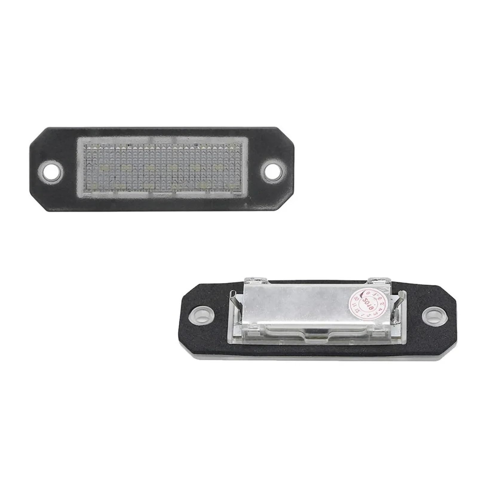 Luci Targa Per VW Transporter T5 2003-2015 T6 Per Caddy 2004-2017 2 Pezzi Senza Errori LED Bianco Luce Targa Lampada