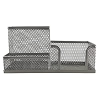 Netuno Metal Wire Note Holder Black 9.5 X 9.5 X 8.5 Cm 3.7 X 3.7 X 3.35