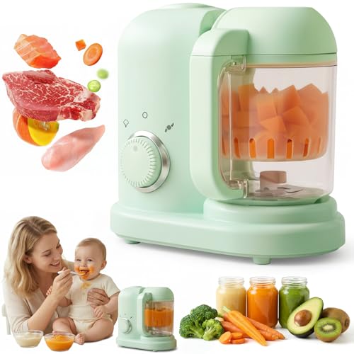 Baby Food Processer - Baby Food Blender Multifunctional Food Maker and Steamer Auto Cooking for Healthy Food