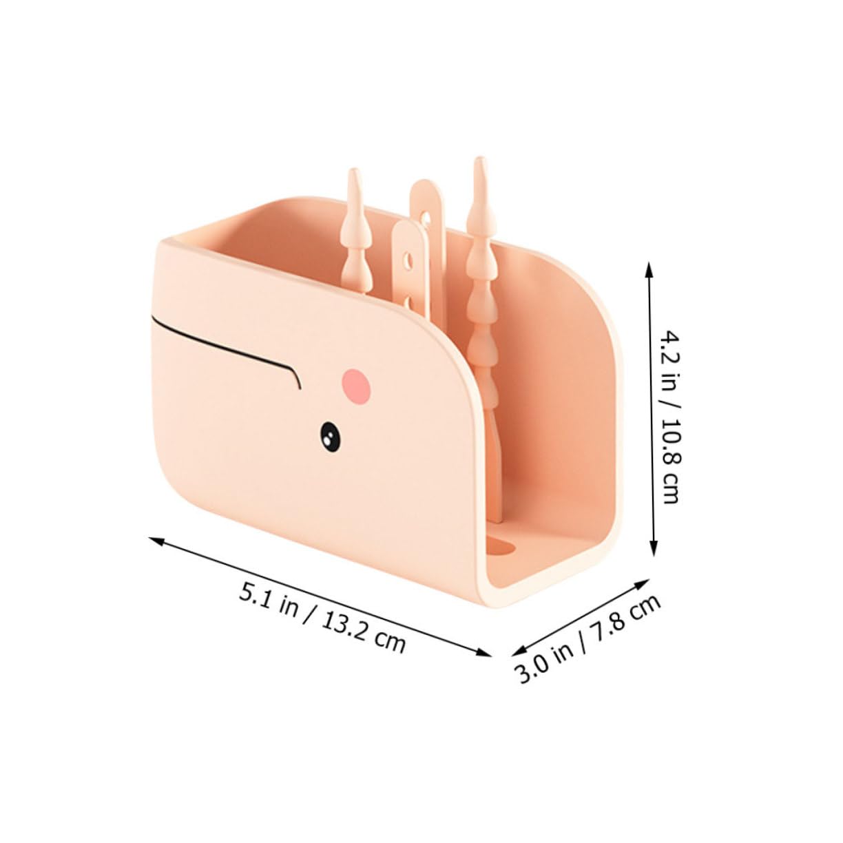 Yardwe Cute Whale Bath Faucet Cover for Tub Spout Protector Safe Sturdy Bath Faucet Guard Bathtub Accessories Prevents Bumps Injuries