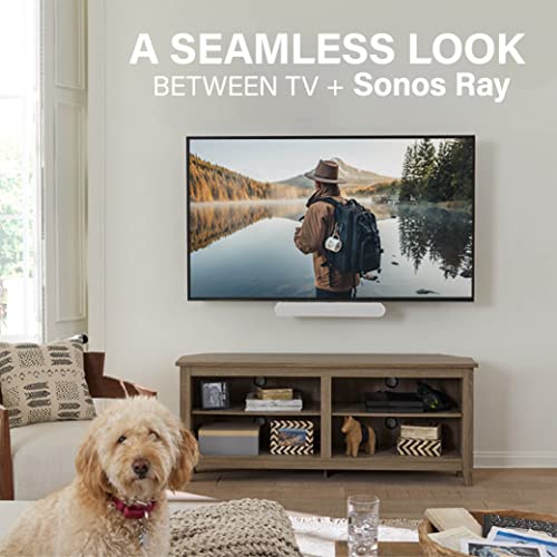Sanus Tv Soundbar Mount Exclusively Compatible With Sonos Ray Tv Soundbar - Wssafm1-B2 #TOP2