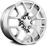 Topline Replicas - V1176 Compatible with 2014 GMC Sierra Chrome Wheel 24x10'/6x5.5'/+31mm Offset