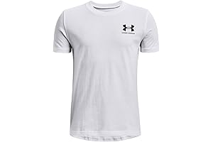 Champion Boy's Sportstyle Left Chest Short-Sleeve T-Shirt