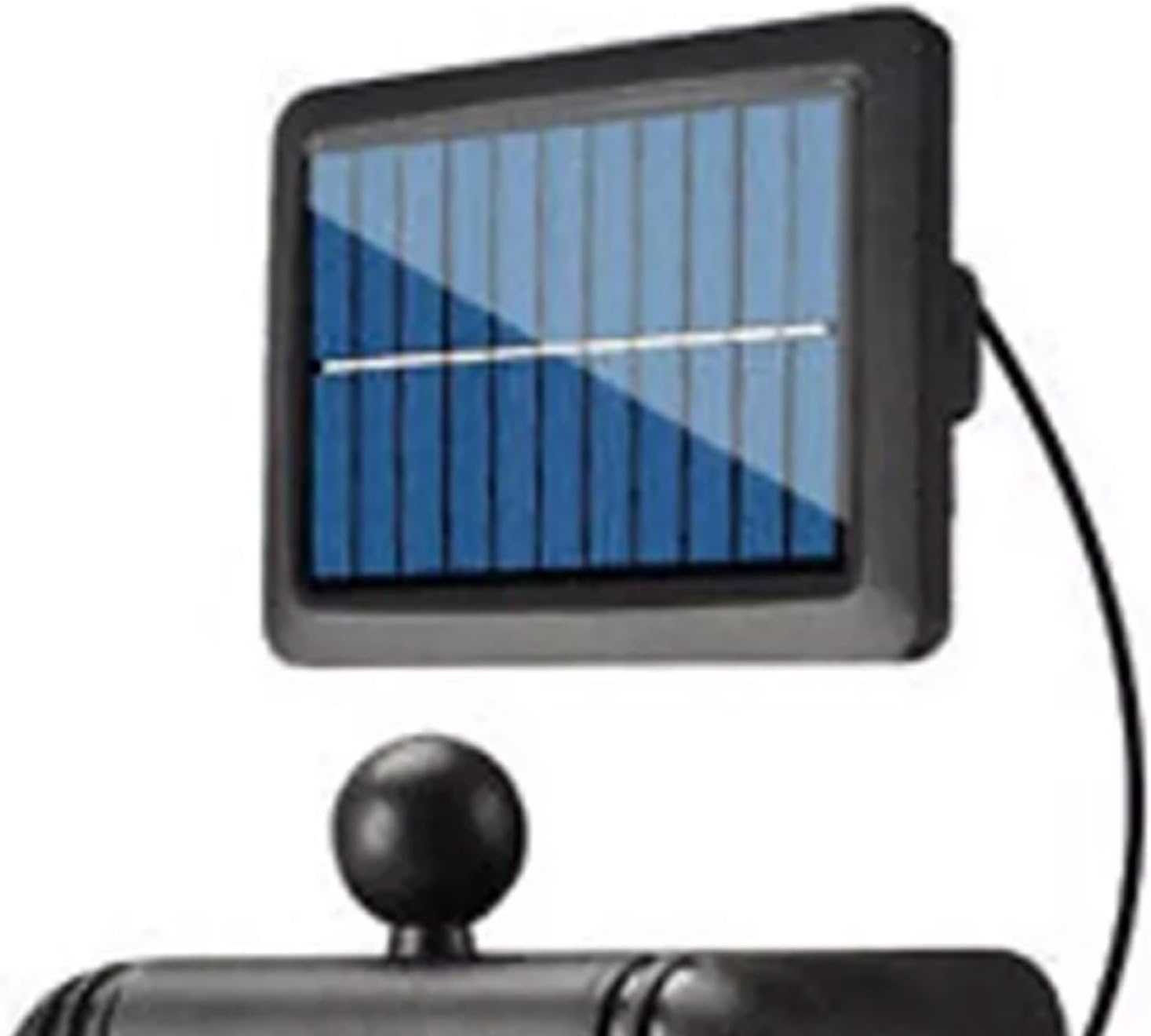 Hilitand Solar Outdoor Lights, Security Solar Motion Sensor Outdoor Lights 21 LED with 16.4ft Cable for Balcony, Patio, Garage, Porch, Garden