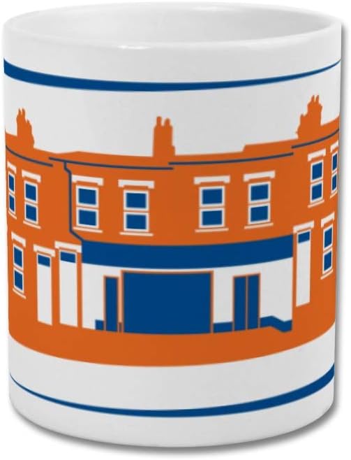 GroundDesigns Luton Town Mug Kenilworth Rd We Can See You Washing Up Football Gift, White